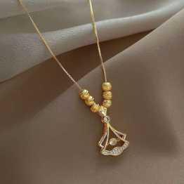 GINKGO LEAF NECKLACE